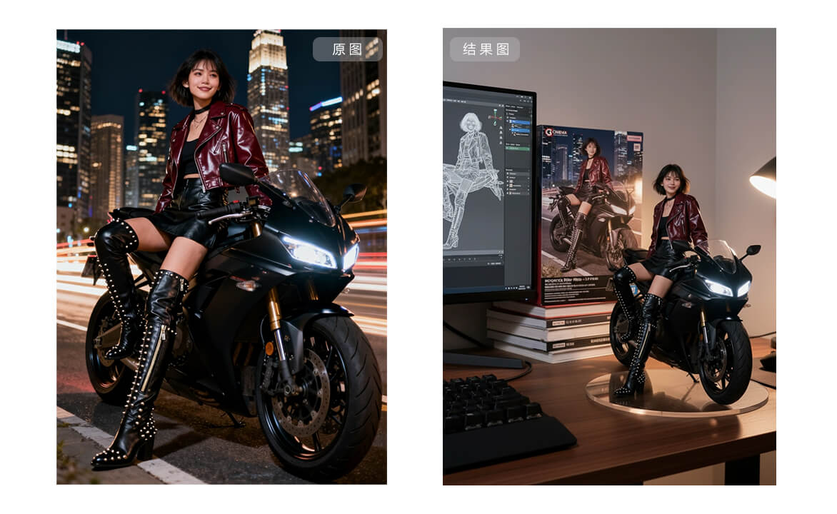 像素级编辑，一键生成手办